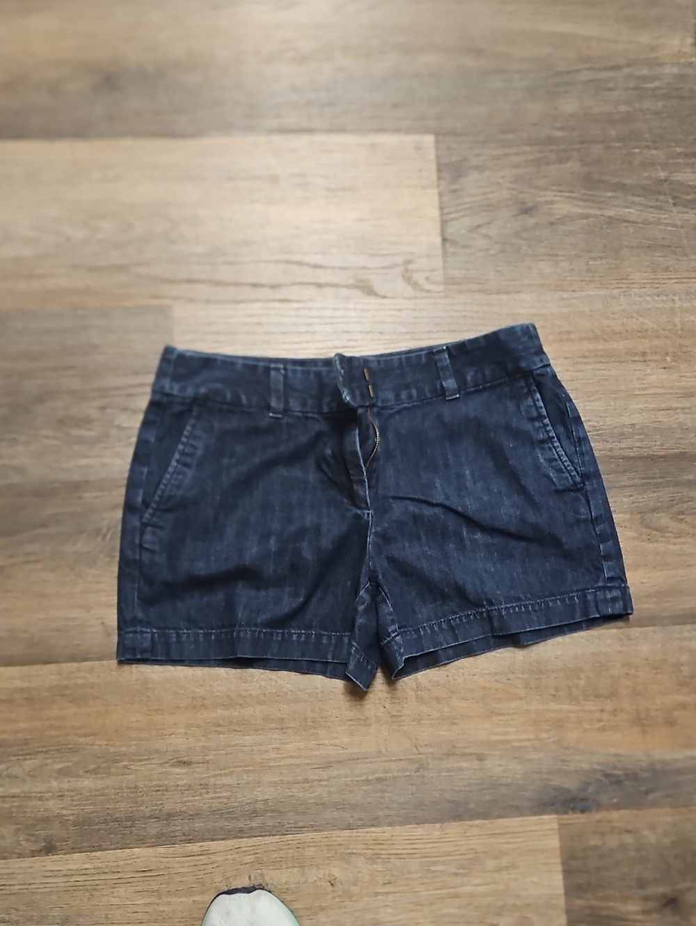 LOFT Navy Denim Casual Shorts